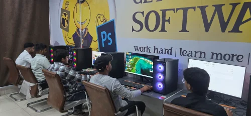 students are designing animated videos